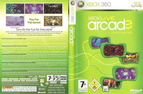 XBOX LIVE ARCADE   (Xbox 360)  - NEW AND SEALED !!!